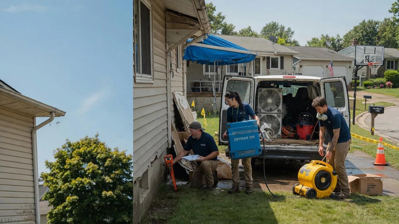 Ceiling Leak Cleanup in Fairview, MO near me